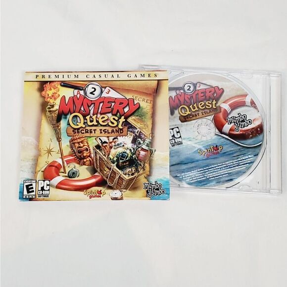 Mystery Quest 2: Secret Island Game [CD-ROM, PC] - Picture 1 of 3